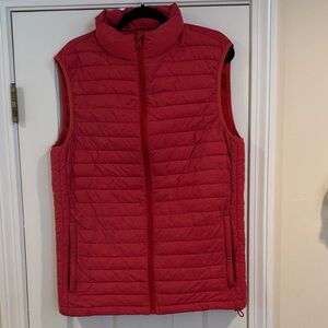 American Tall M Dusty Rose Packable Vest